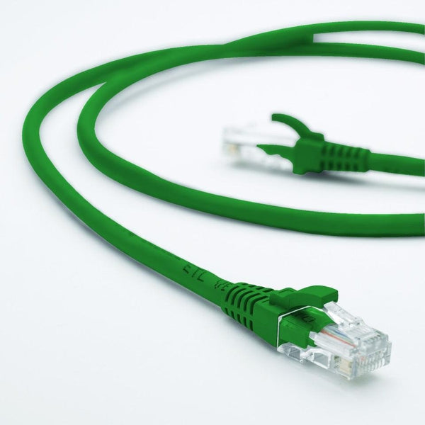 CABAC 1m CAT6 RJ45 LAN Ethernet Network Green Patch Lead CABAC
