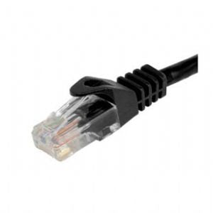 CABAC 3m CAT6 RJ45 LAN Ethernet Network Black Patch Lead CABAC