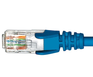 CABAC 3m CAT6 RJ45 LAN Ethernet Network Blue Patch Lead CABAC