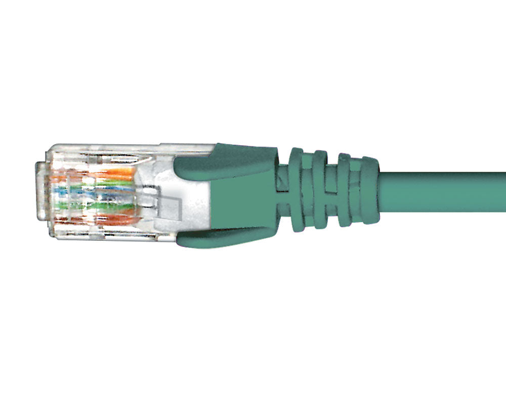 CABAC 50cm CAT6 RJ45 LAN Ethernet Network Green Patch Lead CABAC