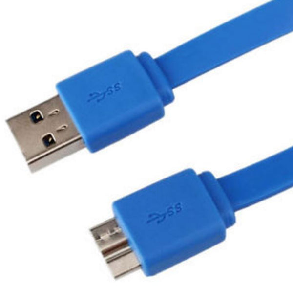 CABAC 2m USB 3.0 A Male to Micro USB B Male Blue Cable LS CABAC