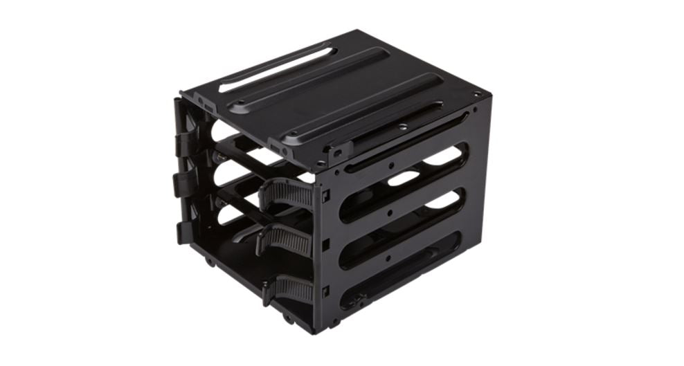 CORSAIR HDD upgrade kit with 3x hard drive trays and secondary hard drive cage parts CORSAIR