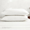 Cosy Club Duvet Cover Quilt Set Flat Cover Pillow Case Essential White Double Deals499