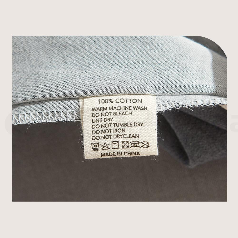 Cosy Club Quilt Cover Set Cotton Duvet Single Blue Dark Grey Deals499