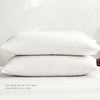Cosy Club Sheet Set Bed Sheets Set Double Flat Cover Pillow Case White Essential Deals499