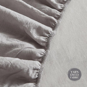 Cosy Club Sheet Set Bed Sheets Set Queen Flat Cover Pillow Case Grey Inspired Deals499