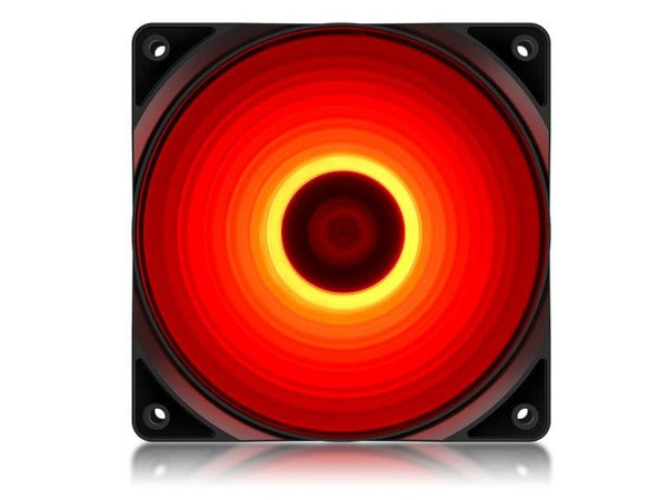 DEEPCOOL RF120R High Brightness Case Fan With Built-in Red LED (DP-FLED-RF120-RD) DEEPCOOL