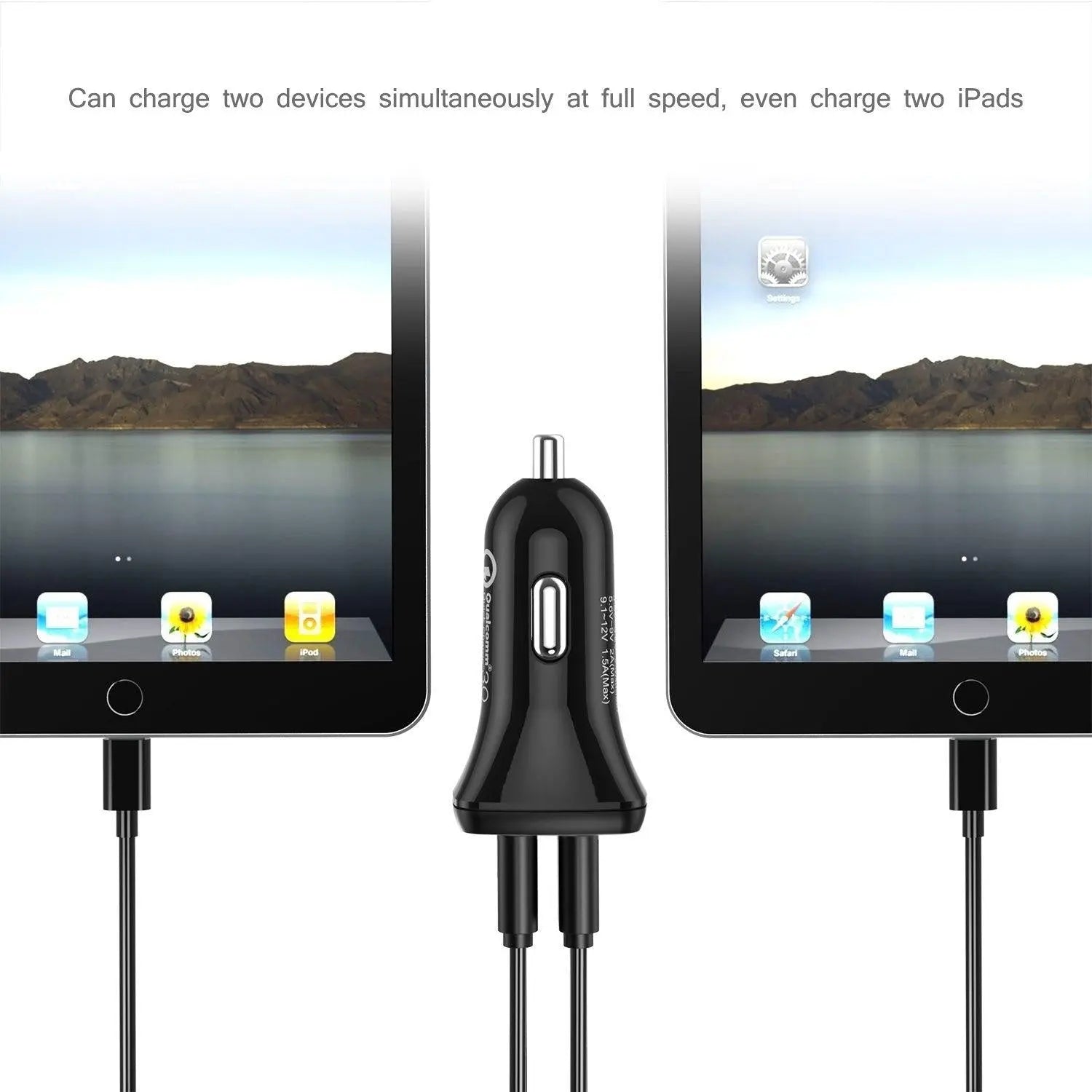 CHOETECH C0051 Quick Charge 3.0 Tech 30W Car Charger Deals499