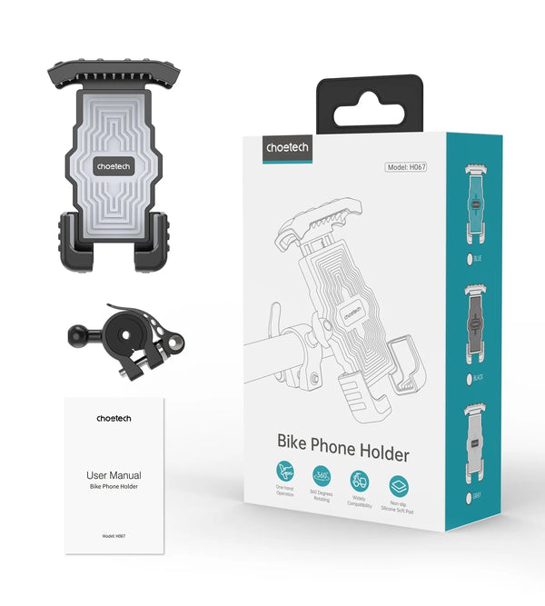 CHOETECH H067-BK Adjustable Mobile Stand for Bicycle (Black) Deals499