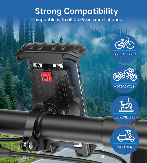 CHOETECH H067-GN Adjustable Mobile Stand for Bicycle (Green) Deals499