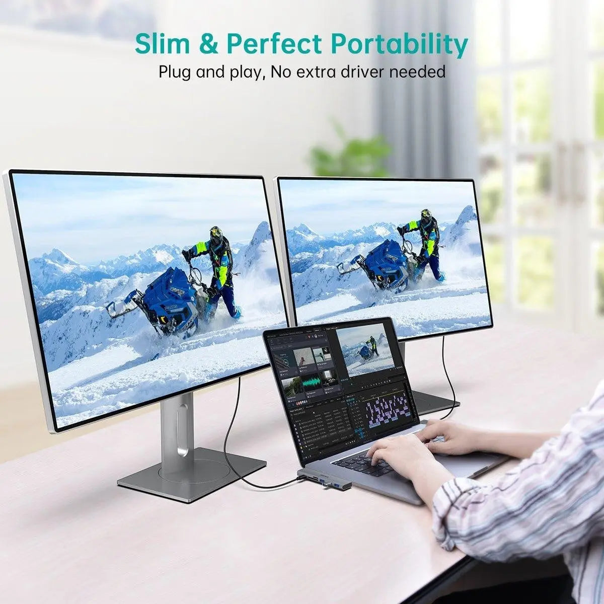 CHOETECH HUB-M23 7-in-1 MacBook Pro USB Adapter Deals499