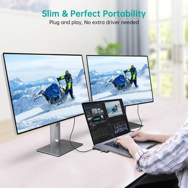 CHOETECH HUB-M23 7-in-1 MacBook Pro USB Adapter Deals499