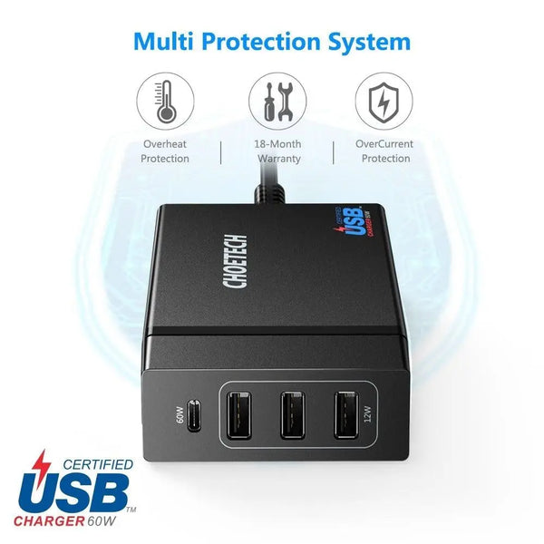 CHOETECH PD72 Power Delivery Charger Deals499