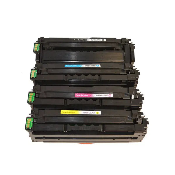 CLT-506L Premium Generic Remanufactured Toner Cartridge Set (4 cartridges) SAMSUNG