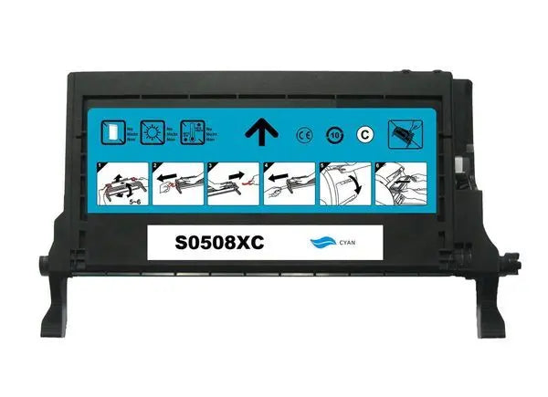SAMSUNG [5 Star] CLT-C508C Premium Remanufactured Cyan Toner SAMSUNG