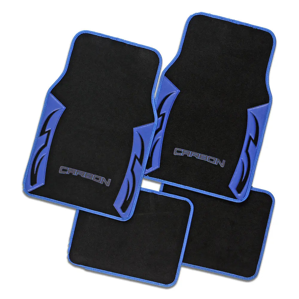 CMT Carpet Mat Set. Set of 4. CARBON Blue Deals499