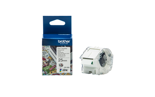 Brother CZ-1004 Full Colour continuous label roll, 25mm wide to Suit VC-500W BROTHER