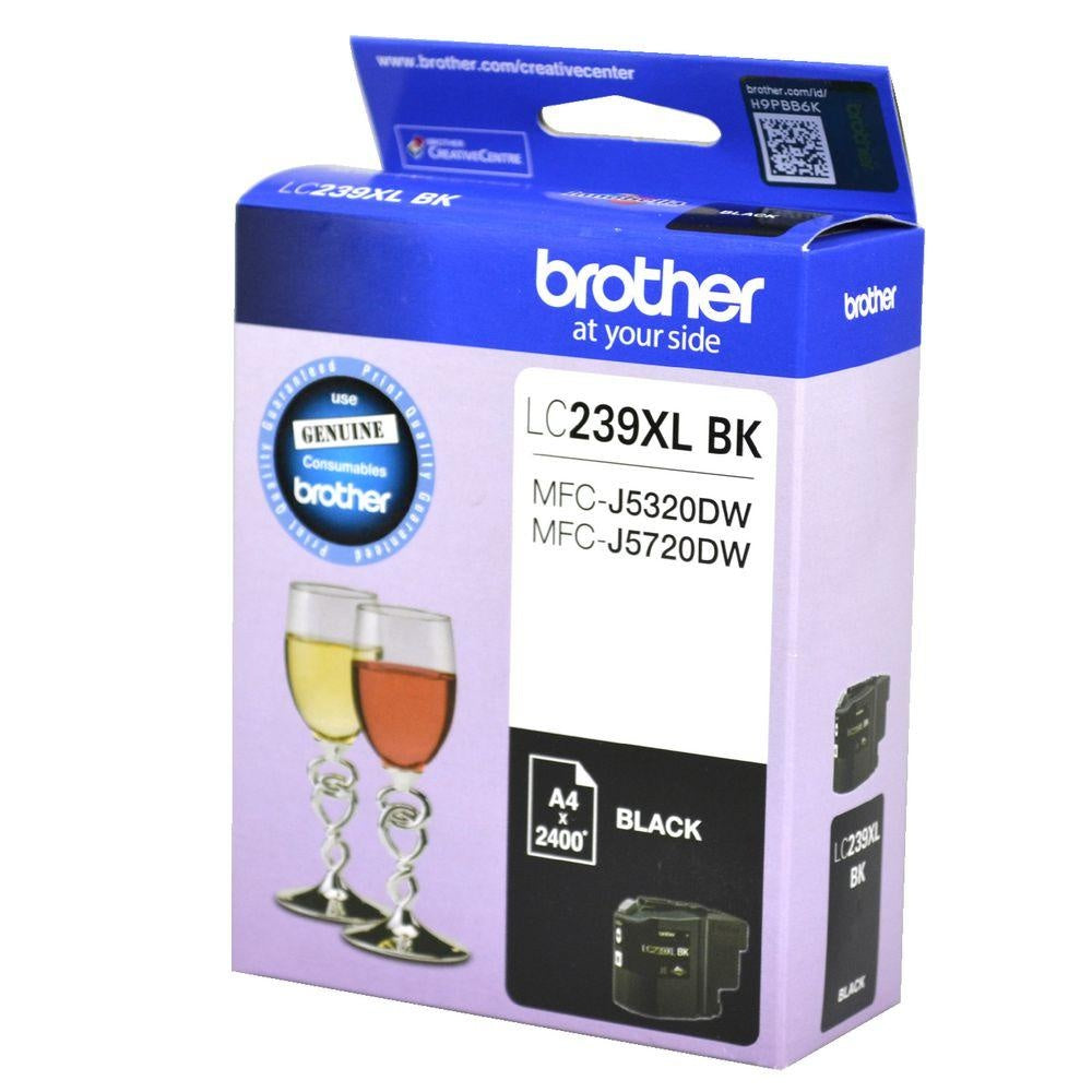 Brother LC239XL BKS Black Ink Cartridge- MFC-J5320DW/J5720DW -up to 2400 pages BROTHER