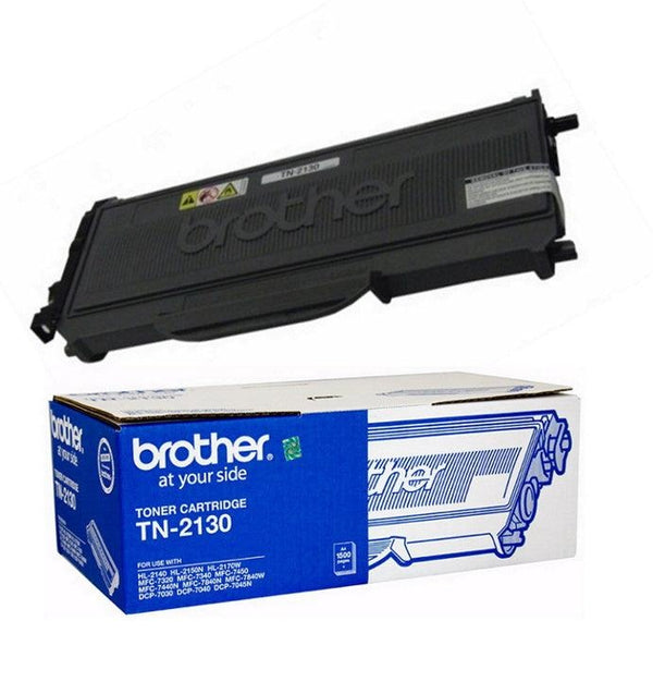 Brother TN-2130 Mono Laser Toner- Standard, HL-2140/2142/2150N/2170W, DCP-7040, MFC-7340/7440N/7840W- Up to 1500 pages BROTHER