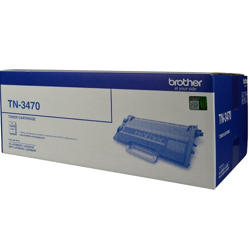 Brother TN-3470 Mono Laser Toner - High Yield upto 12000 Pages- L6200DW, L6400DW, L6700DW, L6900DW BROTHER