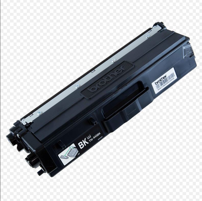 BROTHER TN-443BK Colour Laser Toner- High Yield Black- to suit HL-L8260CDN/8360CDW MFC-L8690CDW/L8900CDW - 4,500Pages BROTHER