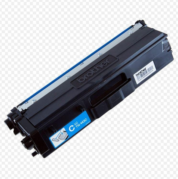 BROTHER TN-443C Colour Laser Toner- High Yield Cyan- to suit HL-L8260CDN/8360CDW MFC-L8690CDW/L8900CDW - 4,000Pages BROTHER