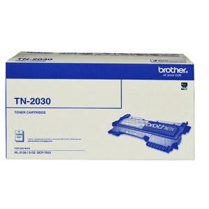 Brother TN-2030 Mono Laser Toner, HL-2130/2132/2135W, DCP-7055- up to 1,000 pages BROTHER
