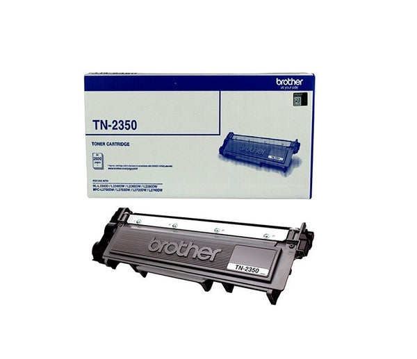 Brother TN-2350 Mono Laser Toner- High Yield Cartridge, HL-L2300D/L2305W/L2340DW/L2365DW/2380DW/MFC-L2700DW/2703DW/2720DW/2740DW up to 2,600 p BROTHER