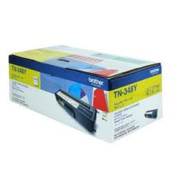 Brother TN-348Y Colour Laser Toner - Super Hight Yield Yellow- HL-4150CDN/4570CDW, DCP-9055CDN, MFC-9460CDN/9970CDW - 6000 pages BROTHER