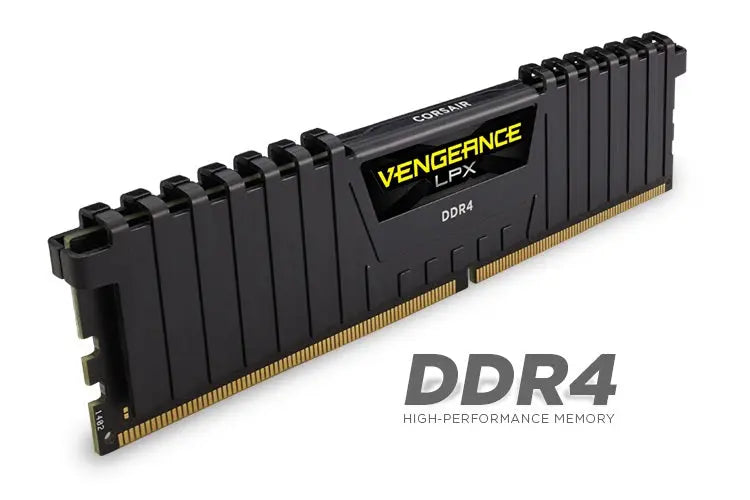CORSAIR Vengeance LPX 8GB (1x8GB) DDR4 2400MHz 1.2V C14 14-16-16-31 Black Desktop Memory CORSAIR