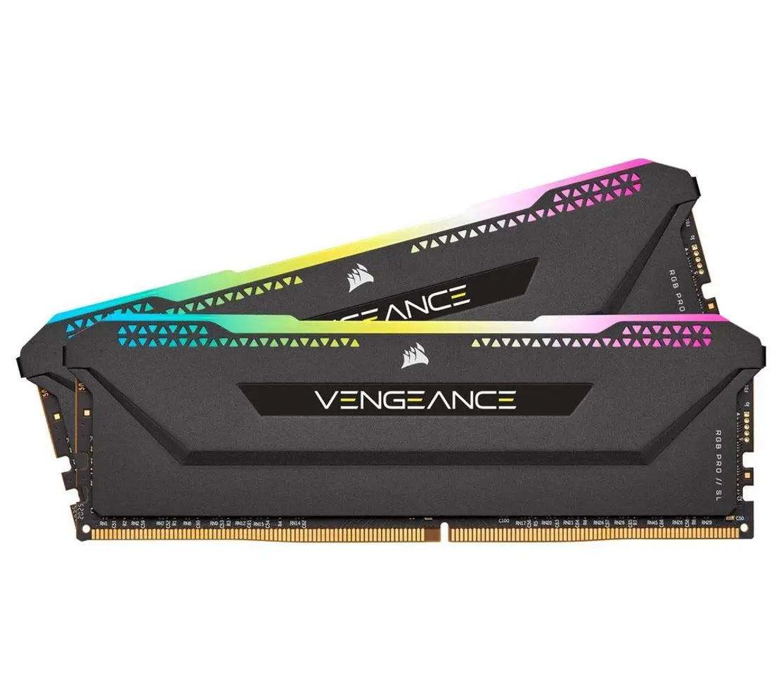 CORSAIR Vengeance RGB PRO SL 16GB (2x8GB) DDR4 3600Mhz C18 Black Heatspreader for AMD Desktop Gaming Memory CORSAIR