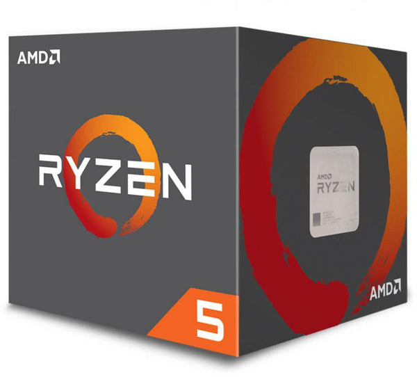 AMD Ryzen 5 2600X, 6 Cores AM4 CPU, 4.25GHz 19MB 95W w/Wraith Spire Cooler Fan Box (AMDCPU) AMD