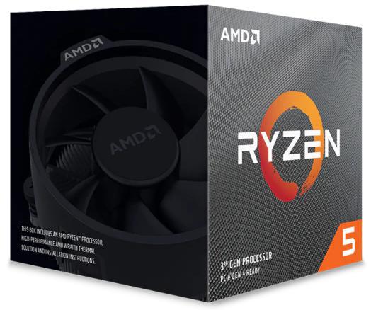 AMD-P Ryzen 5 3600XT, 6-Core/12 Threads UNLOCKED, Max Freq 4.5GHz, 35MB Cache Socket AM4 95W, With Wraith Spire Cooler (AMDCPU) AMD