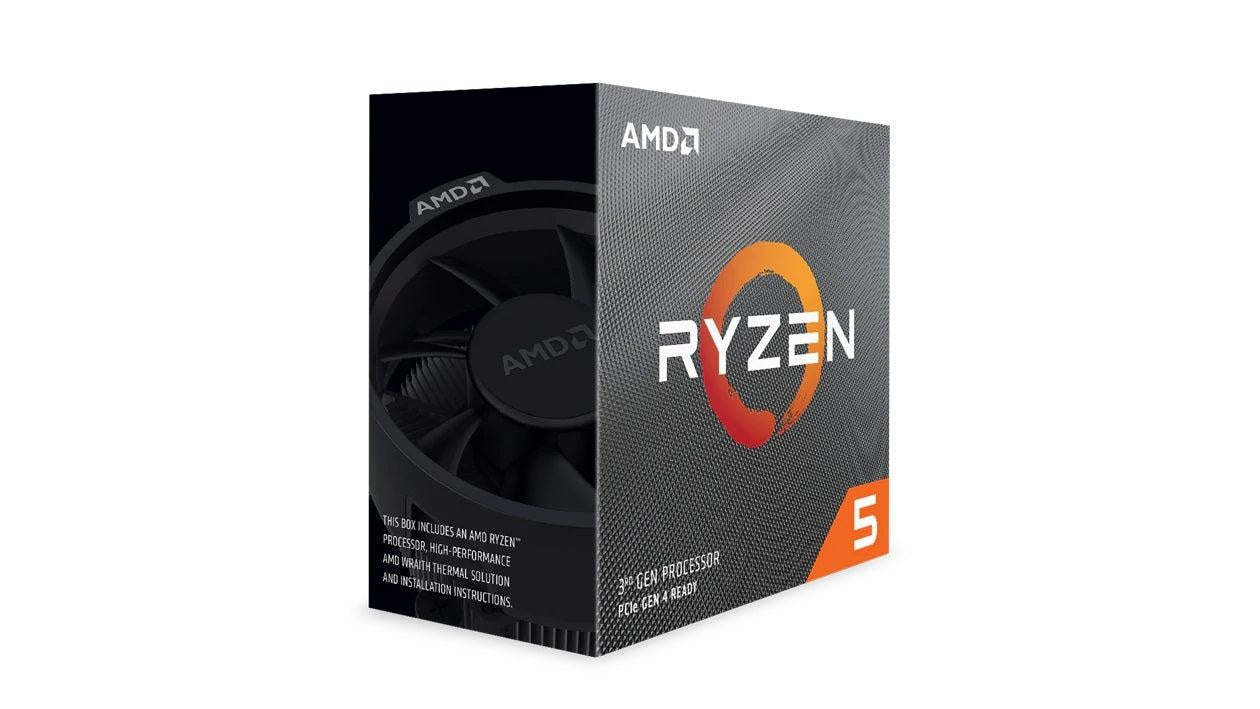 AMD Ryzen 5 3600X, 6 Core AM4 CPU, 3.8GHz 4MB 65W w/Wraith Spire Cooler Fan (AMDCPU) AMD