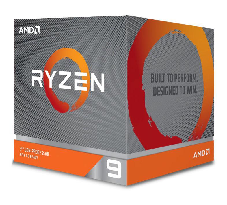 AMD-P Ryzen 9 3900X, 12 Core AM4 CPU, 3.8GHz 4MB 105W w/Wraith Prism Cooler Fan (AMDCPU) AMD