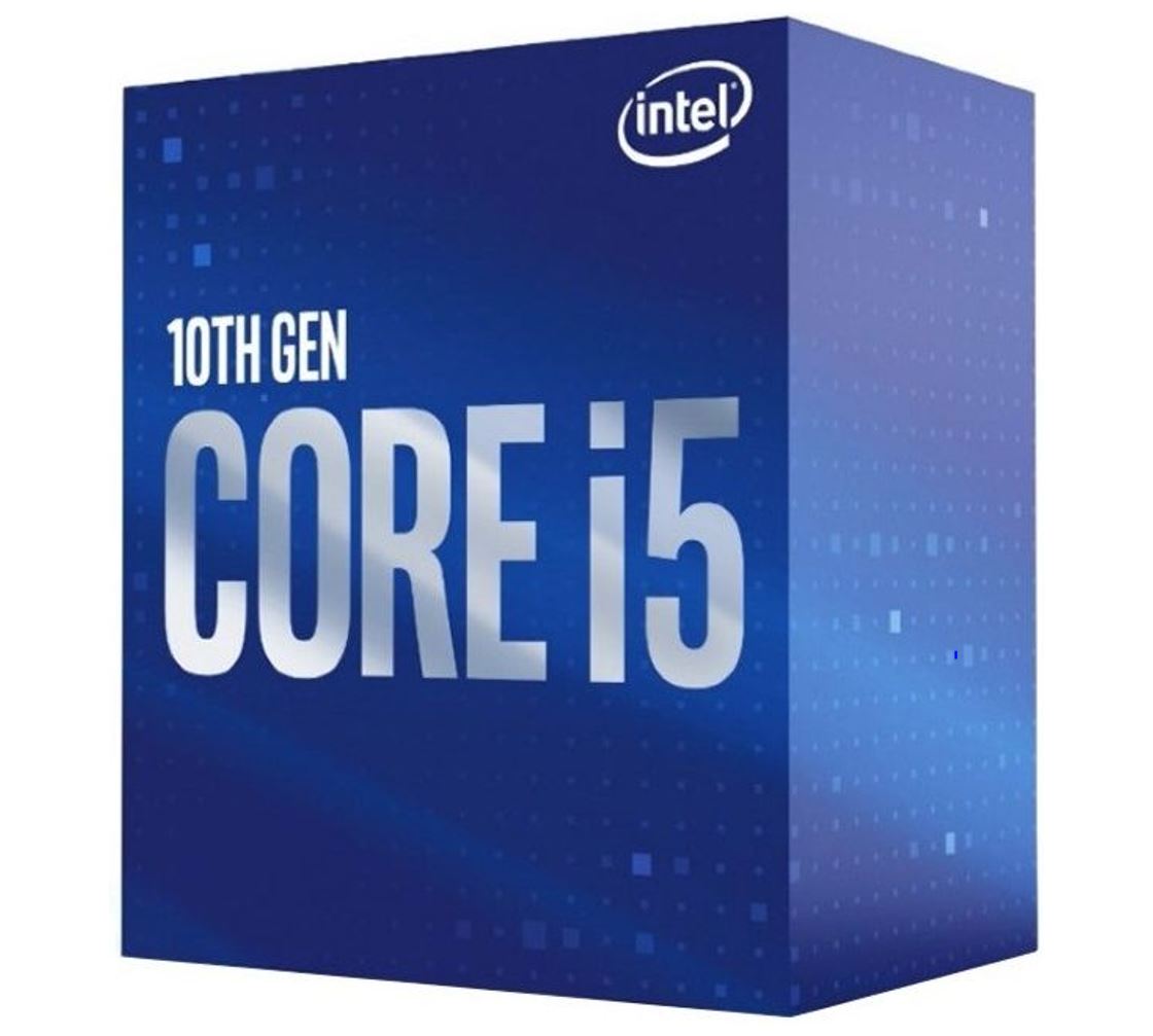 INTEL Intel Core i5-10400 CPU 2.9GHz (4.3GHz Turbo) LGA1200 10th Gen 6-Cores 12-Threads 12MB 65W UHD Graphic 630 Retail Box 3yrs Comet Lake INTEL