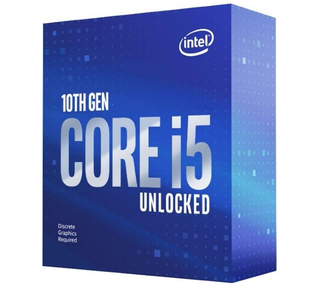 INTEL Intel Core i5-10600KF CPU 4.1GHz (4.8GHz Turbo) LGA1200 10th Gen 6-Cores 12-Threads 12MB 95W Graphic Card Required Retail Box 3yrs Comet Lake INTEL