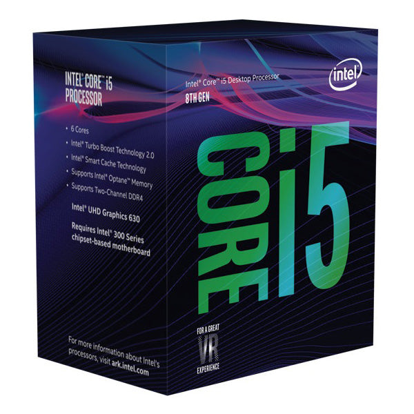 INTEL Core i5-8400 2.8Ghz s1151 Coffee Lake 8th Generation Boxed 3 Years Warranty INTEL