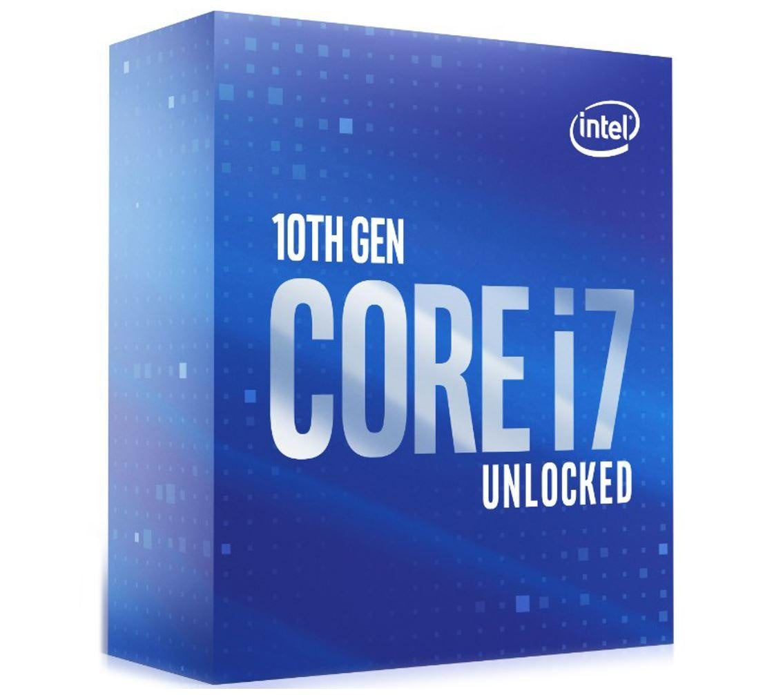 INTEL Intel Core i7-10700K CPU 3.8GHz (5.1GHz Turbo) LGA1200 10th Gen 8-Cores 16-Threads 16MB 95W UHD Graphic 630 Retail Box 3yrs Comet Lake INTEL