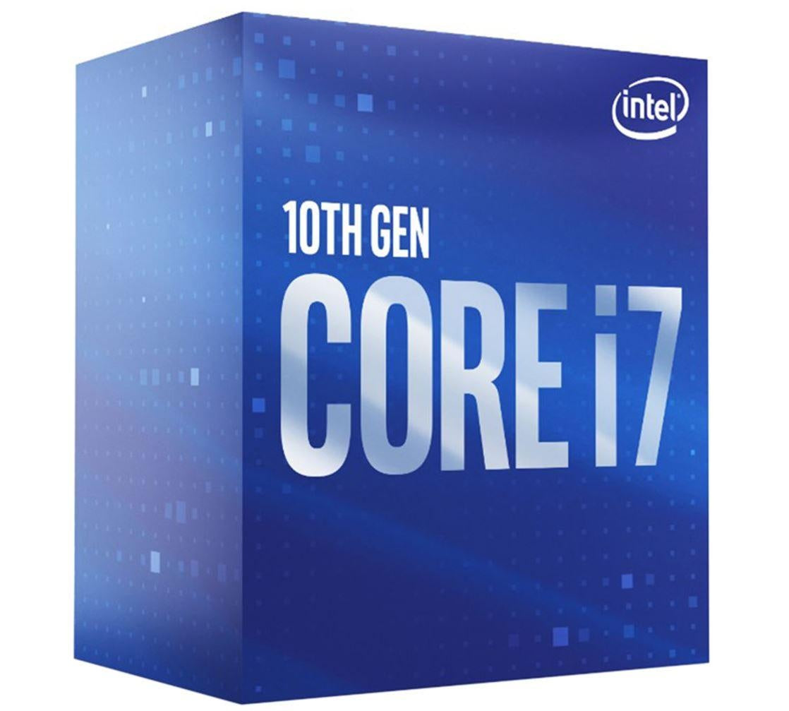 New Intel Core i7-10700 CPU 2.9GHz (4.8GHz Turbo) LGA1200 10th Gen 8-Cores 16-Threads 16MB 65W UHD Graphic 630 Retail Box 3yrs Comet Lake INTEL