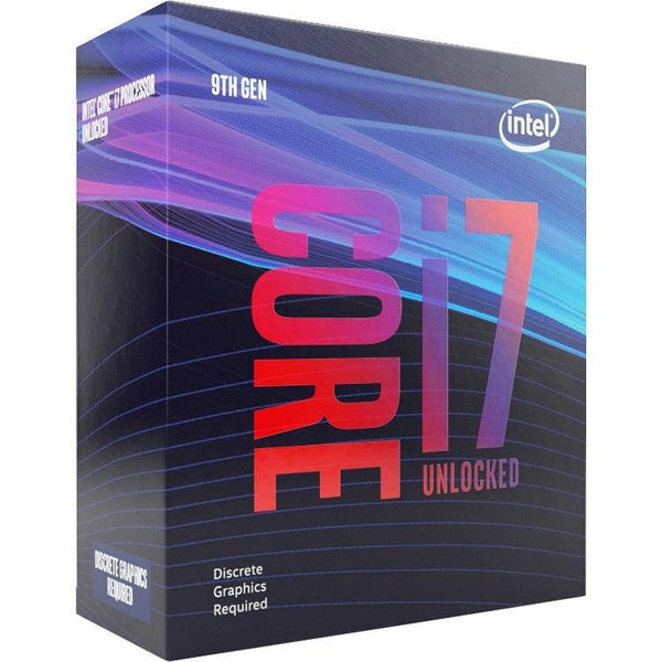 INTEL Core i7-9700KF 3.6GHz (4.9GHz Turbo) LGA1151 9th Gen 8-Cores 8-Threads 12MB 8GT/s 95W Dedicated Graphics Required Retail Box 3yrs INTEL