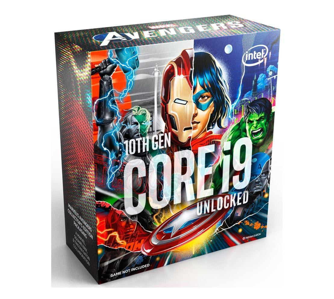 INTEL Intel Core i9-10850K Avengers CPU 3.6GHz (5.2GHz Turbo) LGA1200 10th Gen 10-Cores 20-Threads 20MB 95W UHD Graphic 630 Retail Box 3yrs Comet Lake INTEL
