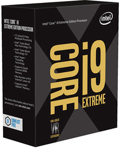 INTEL Core i9-10980XE CPU 3.00GHz (4.6GHz Turbo) LGA2066 X Series 10th Gen 25MB 18-Cores 36-Threads 165W Boxed no Fan Cascade Lake INTEL