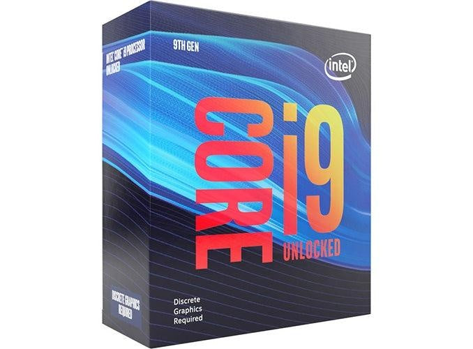 INTEL Core i9-9900KF 3.6GHz (5.0GHz Turbo) LGA1151 9th Gen 8-Cores 16-Threads 16MB 8GT/s 95W Dedicated Graphic Required Unlocked Retail Box 3yrs INTEL