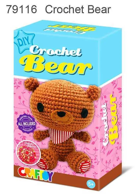CROCHET BEAR CRAFT KIT Deals499