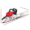 Giantz 62CC Commercial Petrol Chainsaw - Red & White Deals499