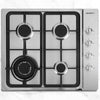 Devanti Gas Cooktop 60cm Kitchen Stove 4 Burner Cook Top NG LPG Stainless Steel Silver Deals499