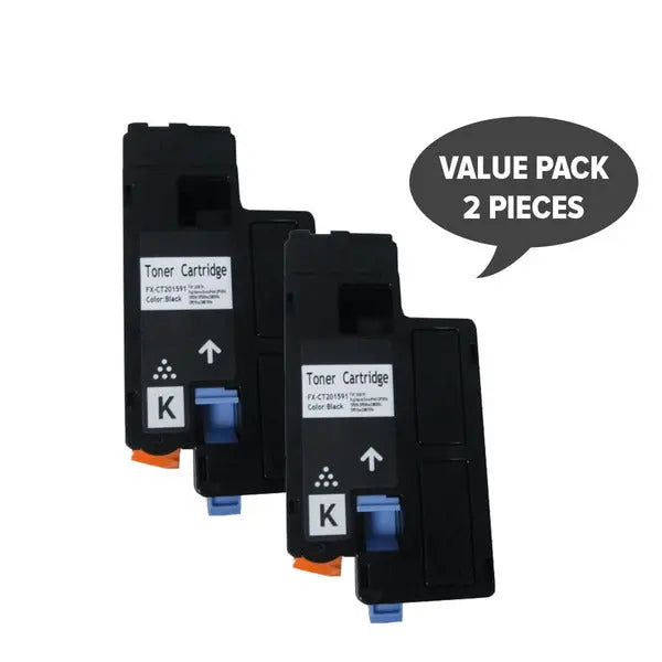 CT201591 CP105/205 Premium Black Generic Toner (Set of 2) XEROX