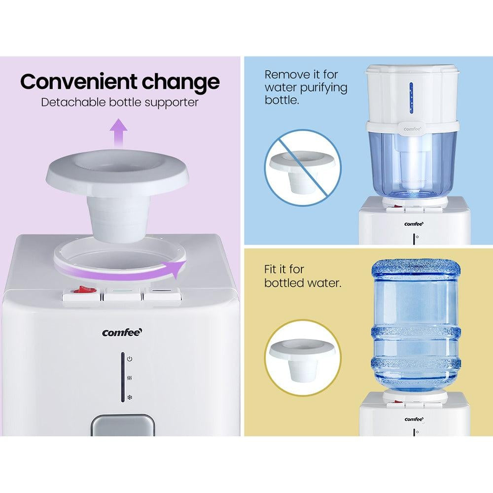 Comfee Water Cooler Dispenser Stand Chiller Cold Hot 15L Purifier Bottle Filter Deals499