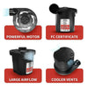 CZ-208 Two Way Electric Pump Inflator / Deflator Portable New in Box from Deals499 at Deals499